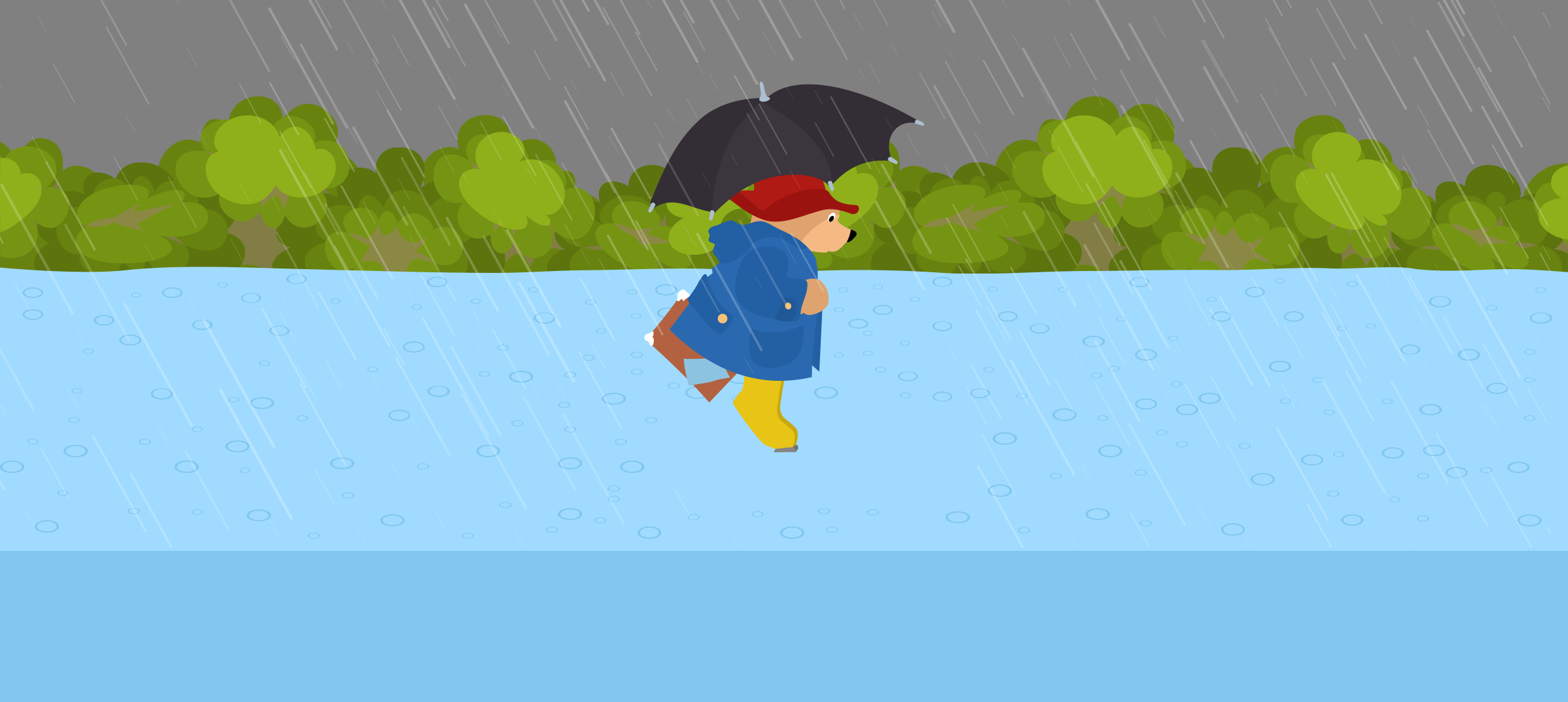 Paddington Bear water