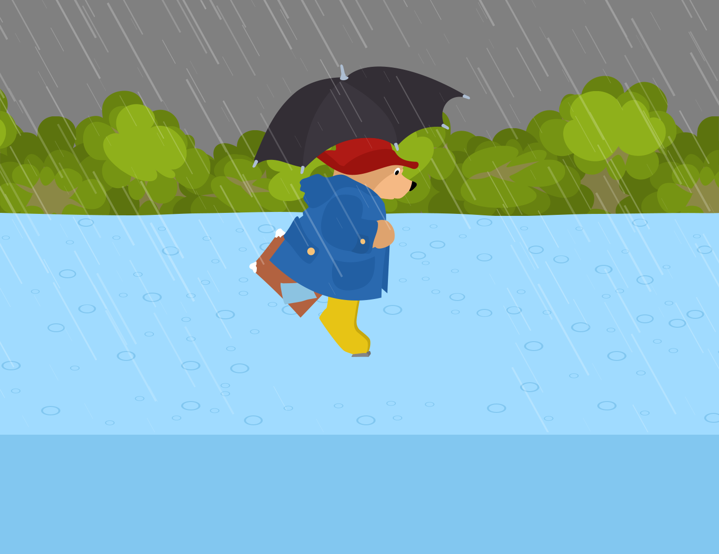 Paddington Bear water